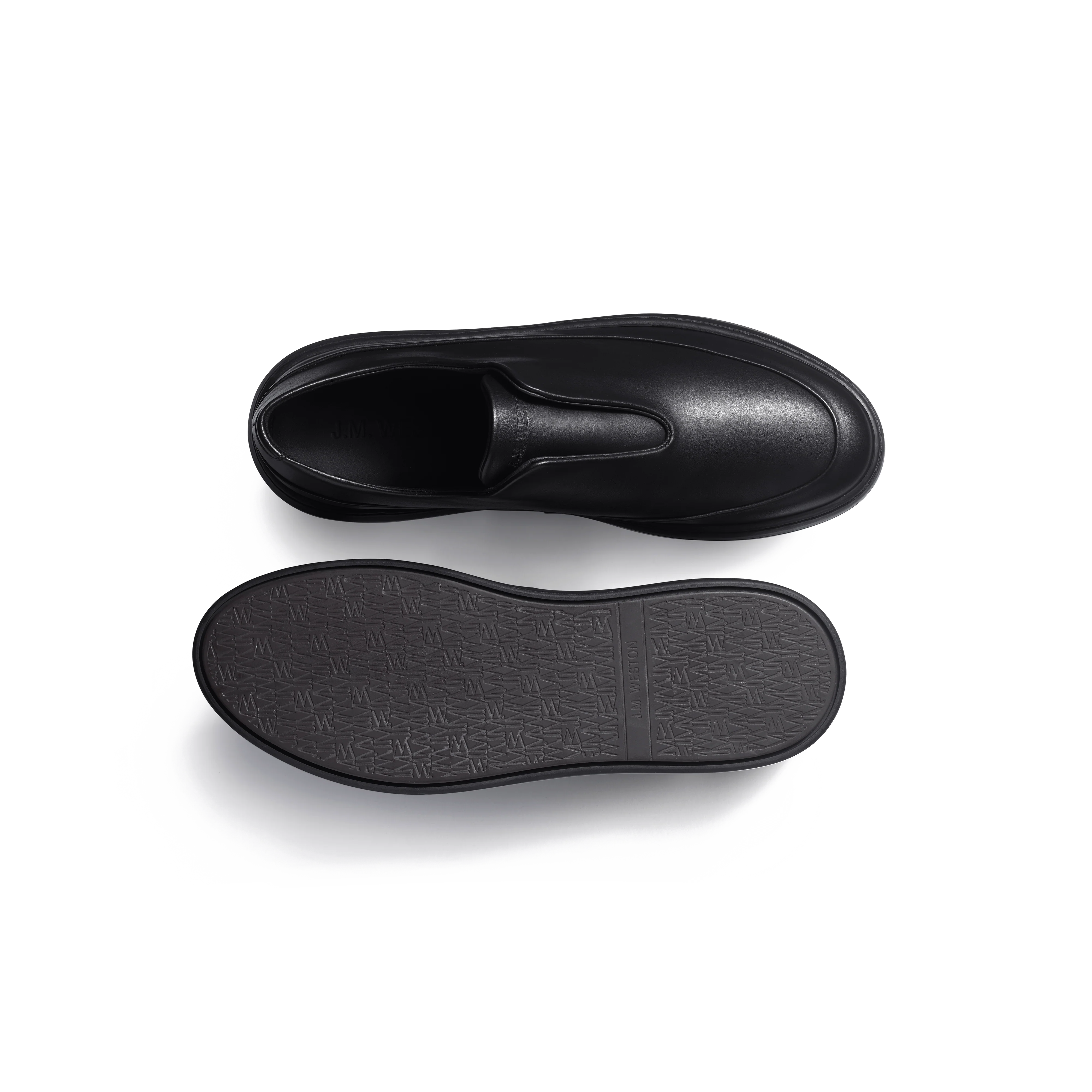 Basket On Time Canasta Elastique [cuir veau sport noir] - Image 4