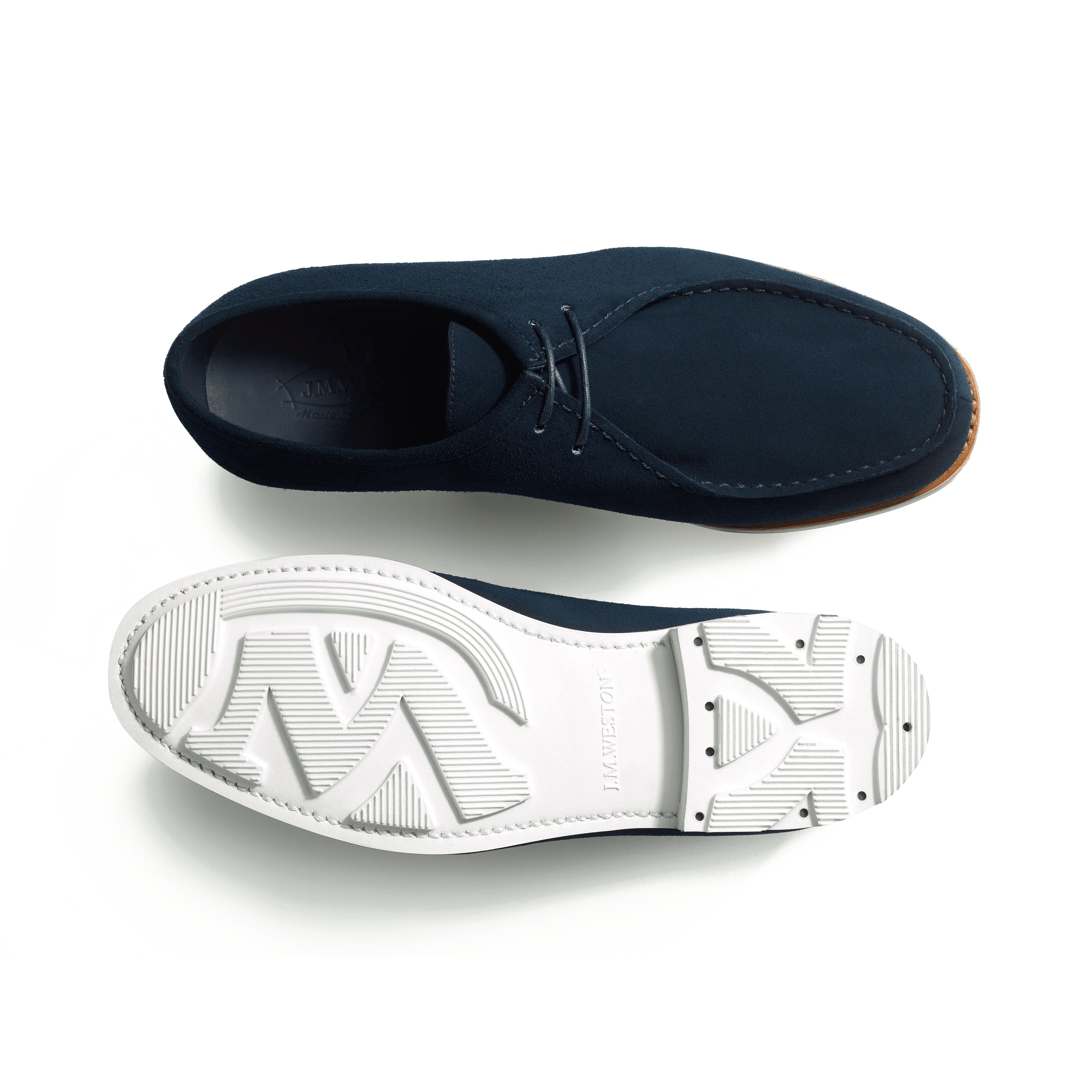 Derby Cabourg [homme velours bleu marine] - Image 4