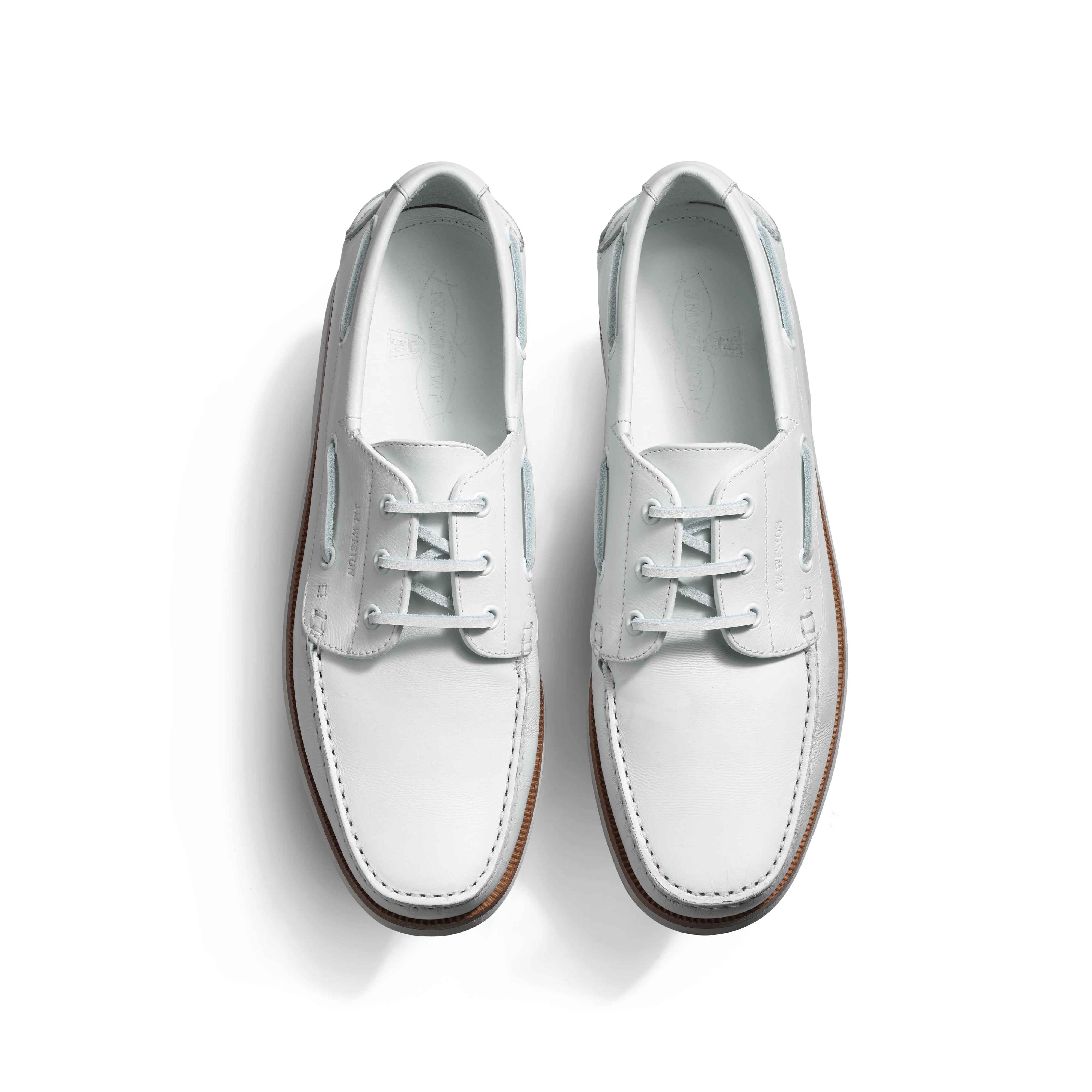 Derby DoubleVent [homme cuir veau déperlant blanc] - Image 3