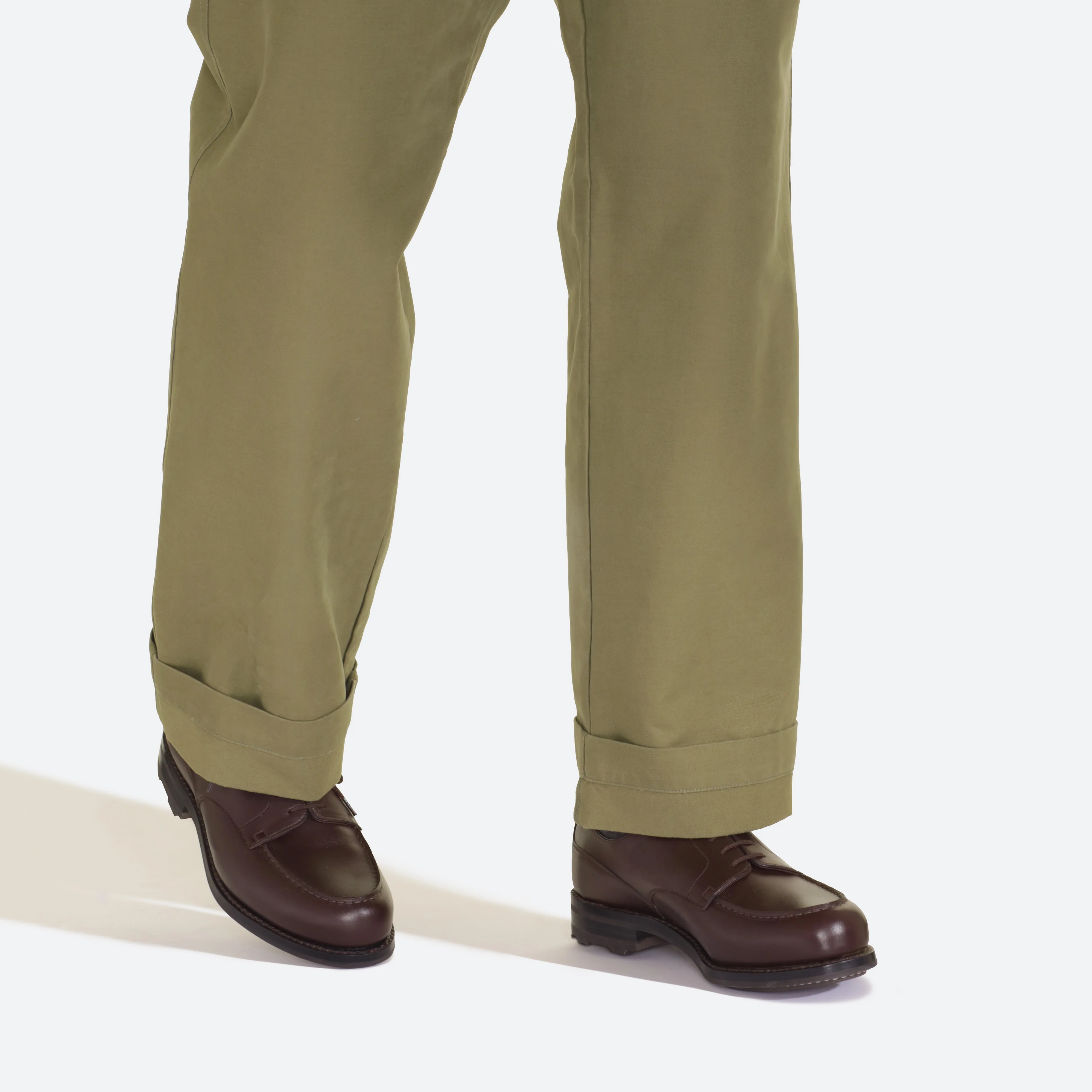 Derby Golf [homme cuir lisse marron mélèze] - Image 5