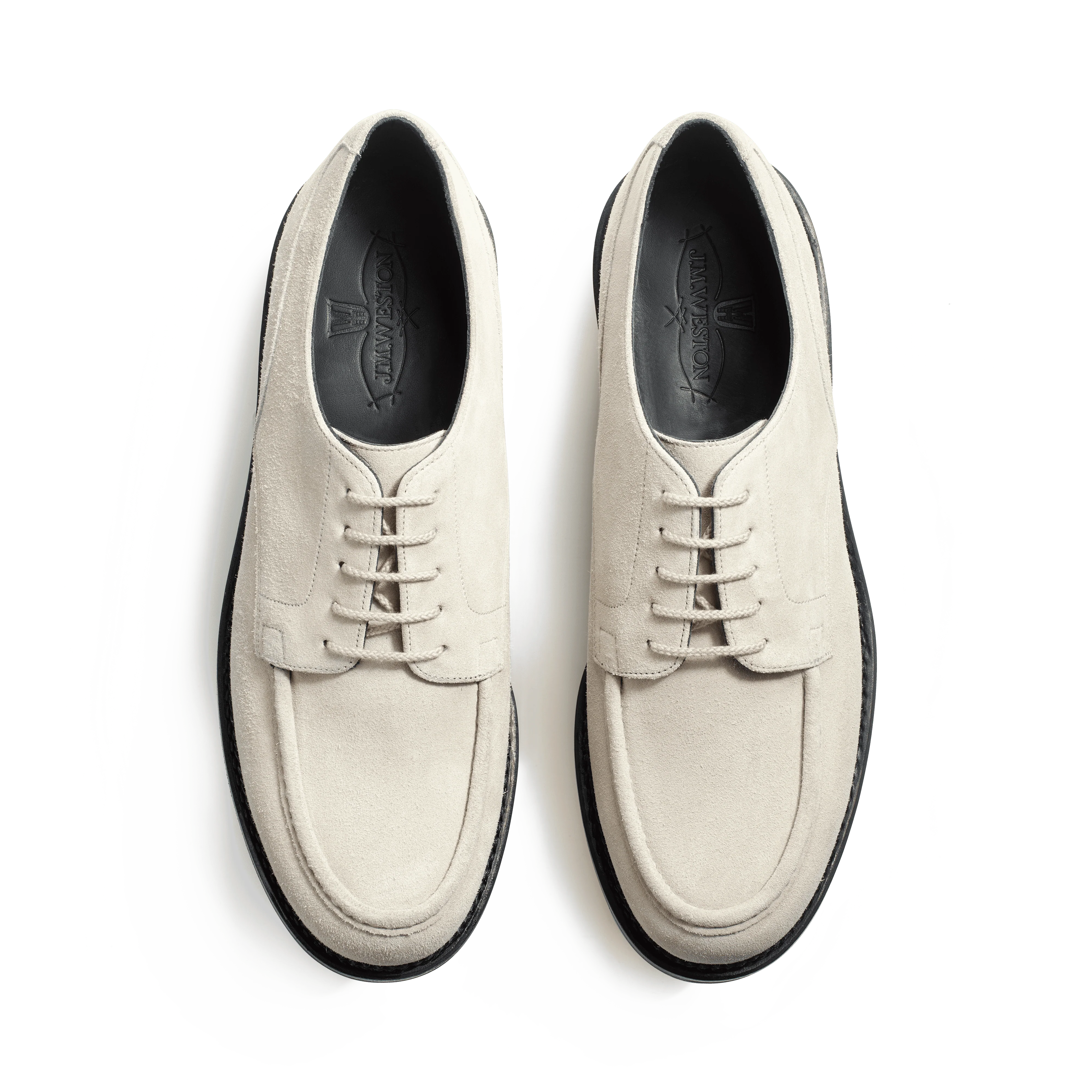 Derby Golf Eugène [homme velours marron beige] - Image 3