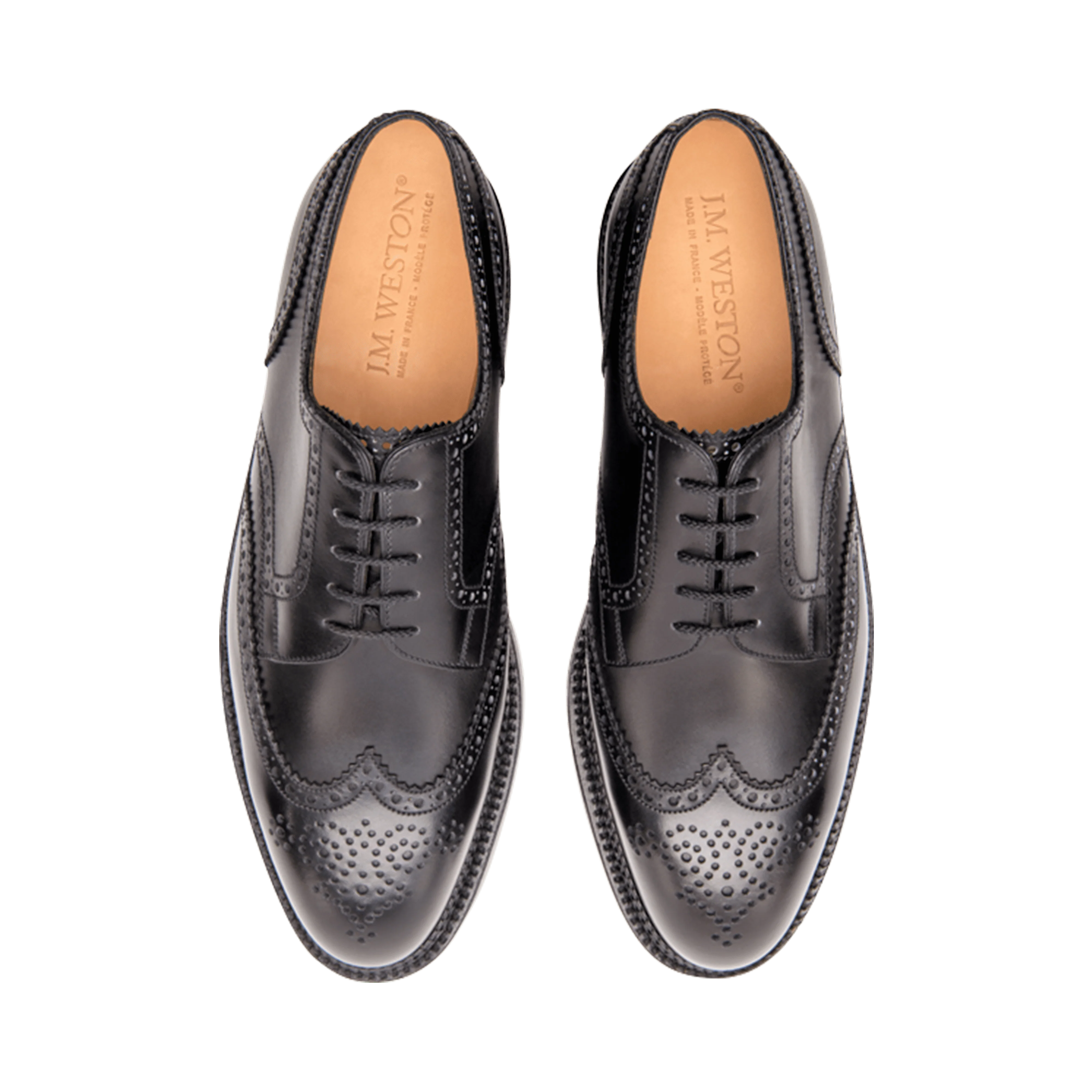 Derby triple semelle [homme cuir lisse noir] - Image 3