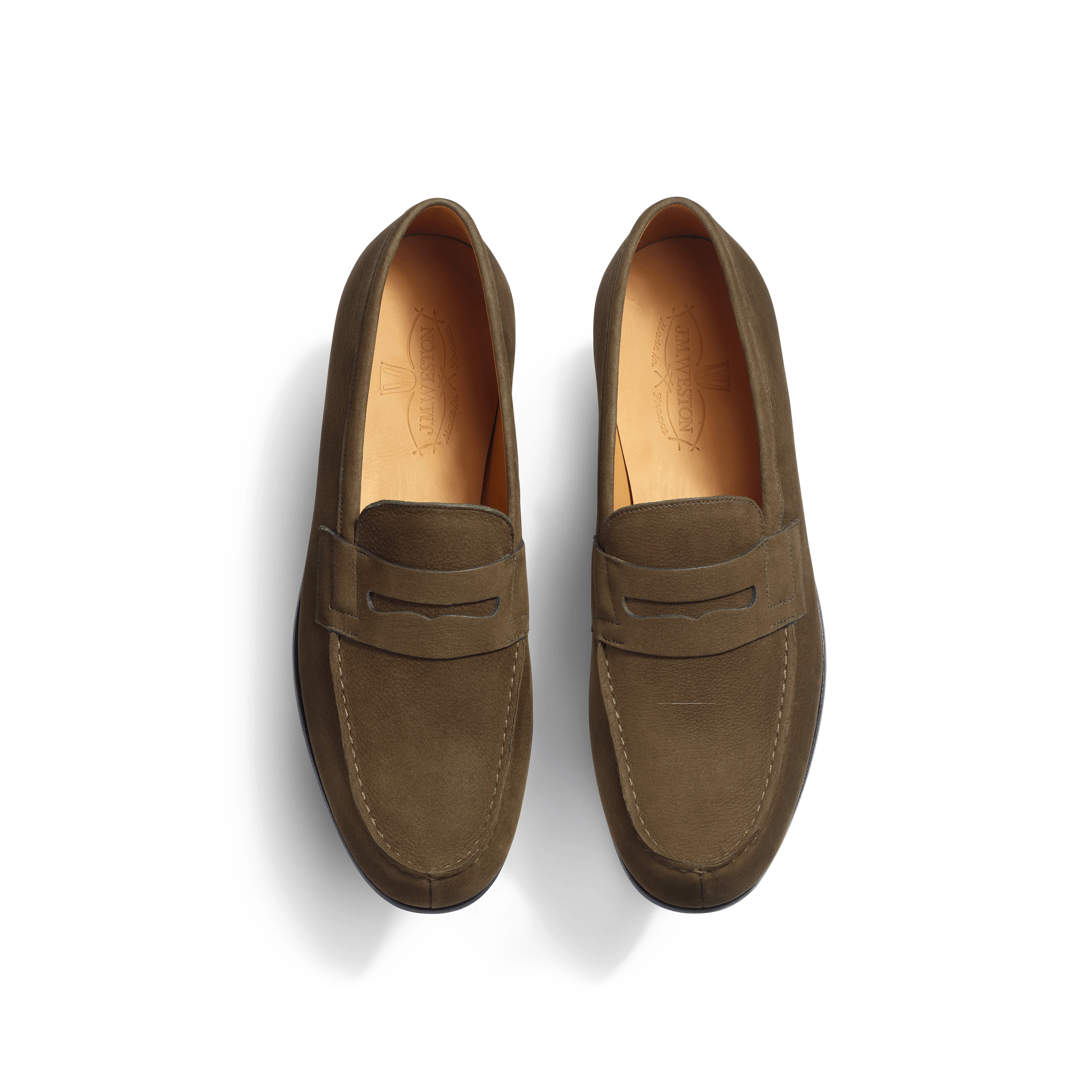 Le Moc' Weston [homme nubuck kaki] - Image 3