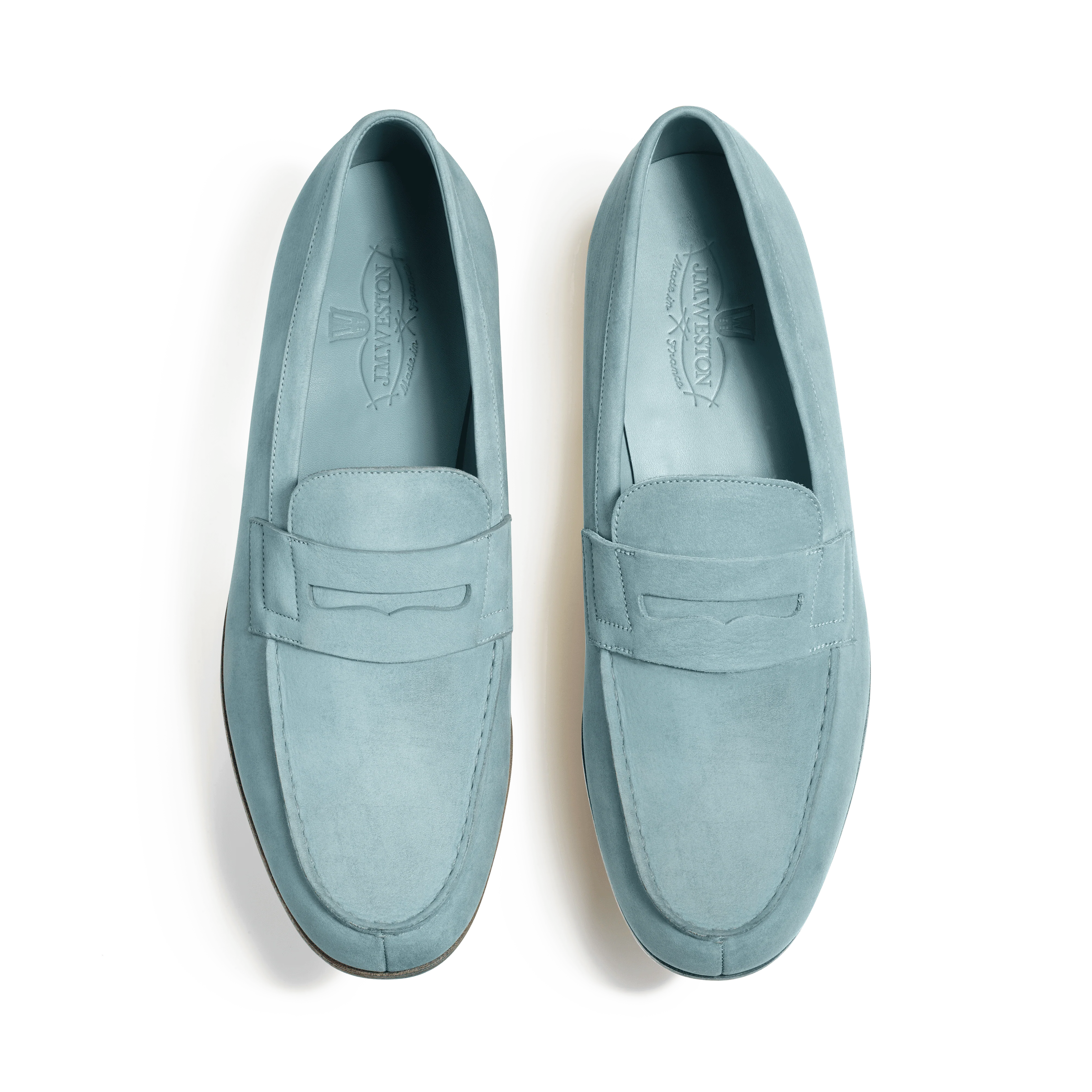 Le Moc' Weston [homme nubuck bleu d'avant] - Image 3