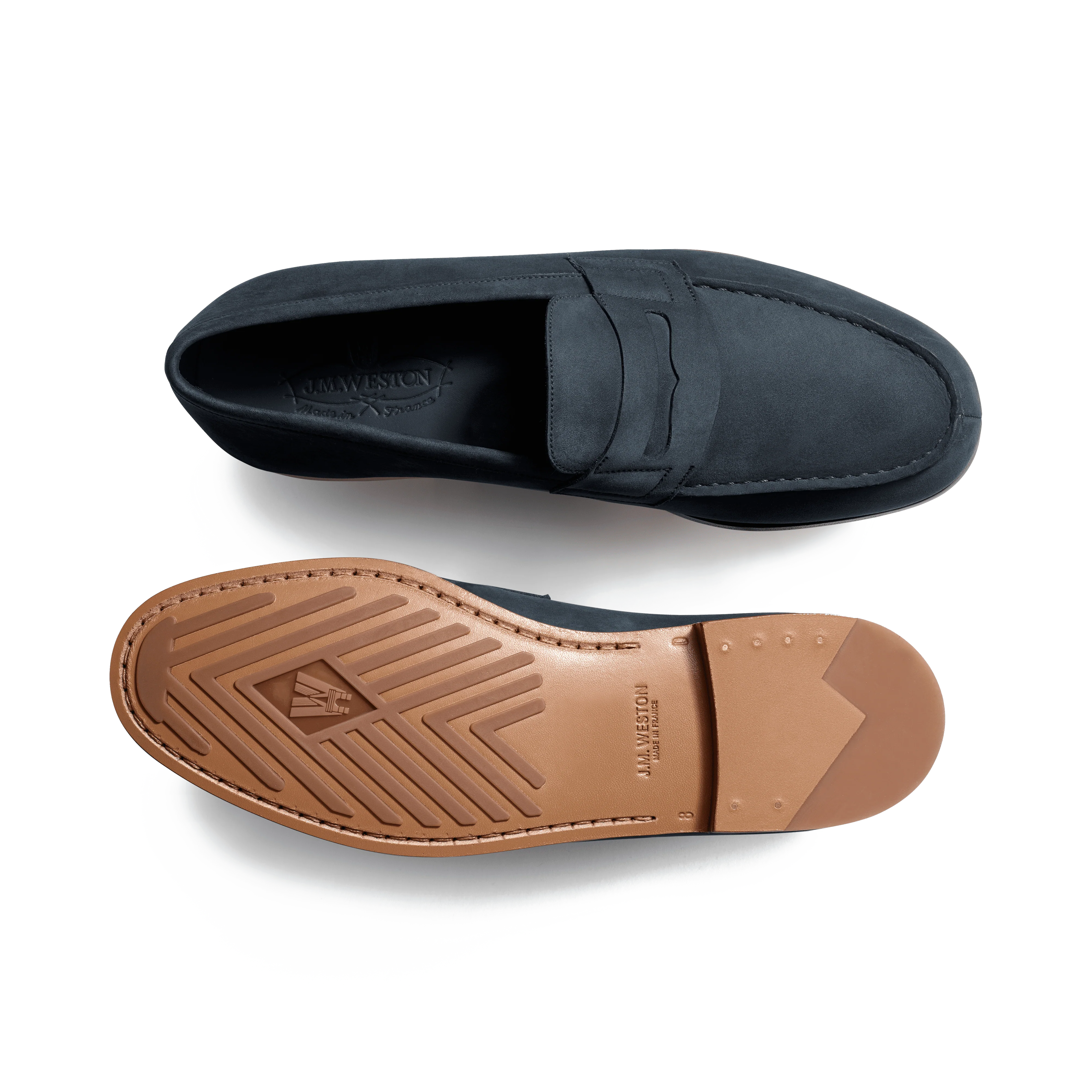 Le Moc' Weston [homme nubuck bleu marine] - Image 4