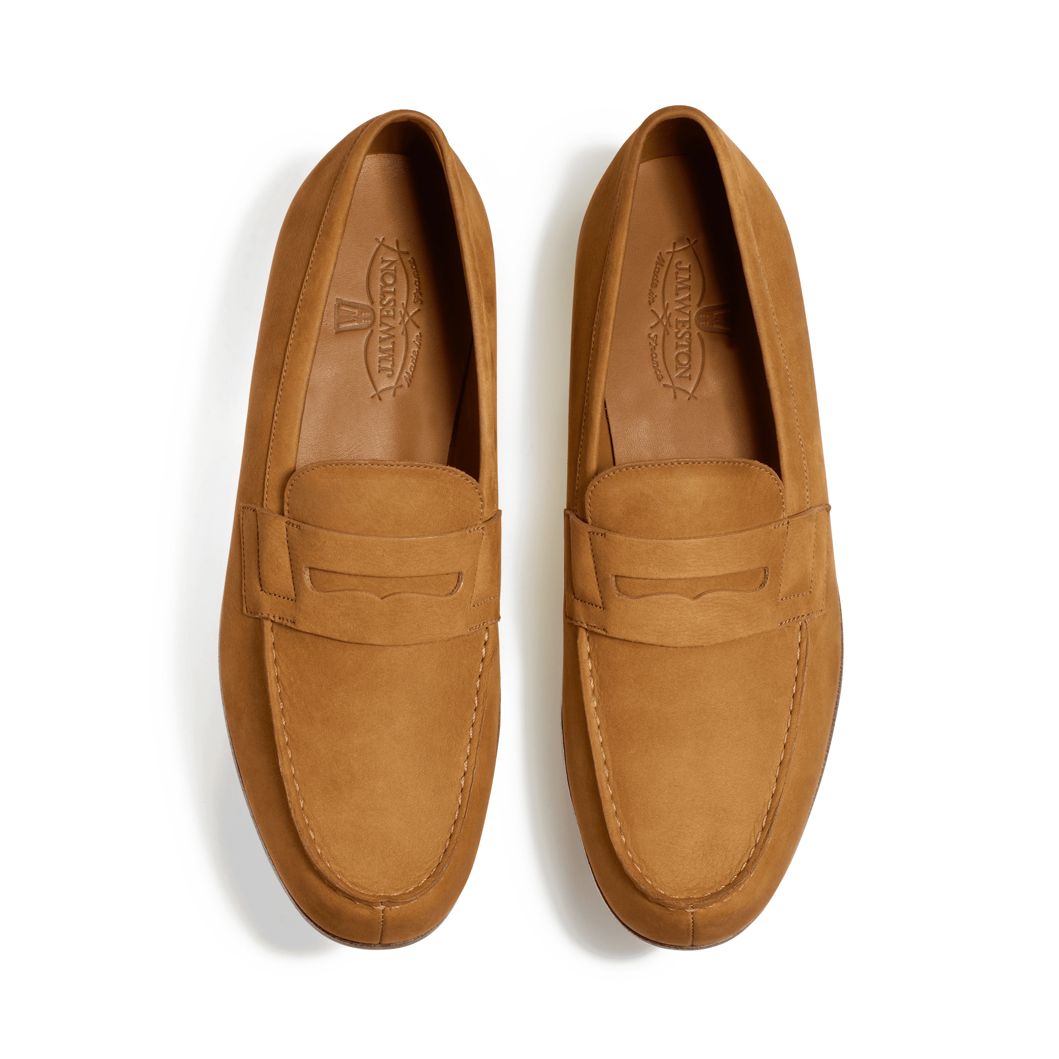 Le Moc' Weston [homme nubuck marron camel] - Image 3