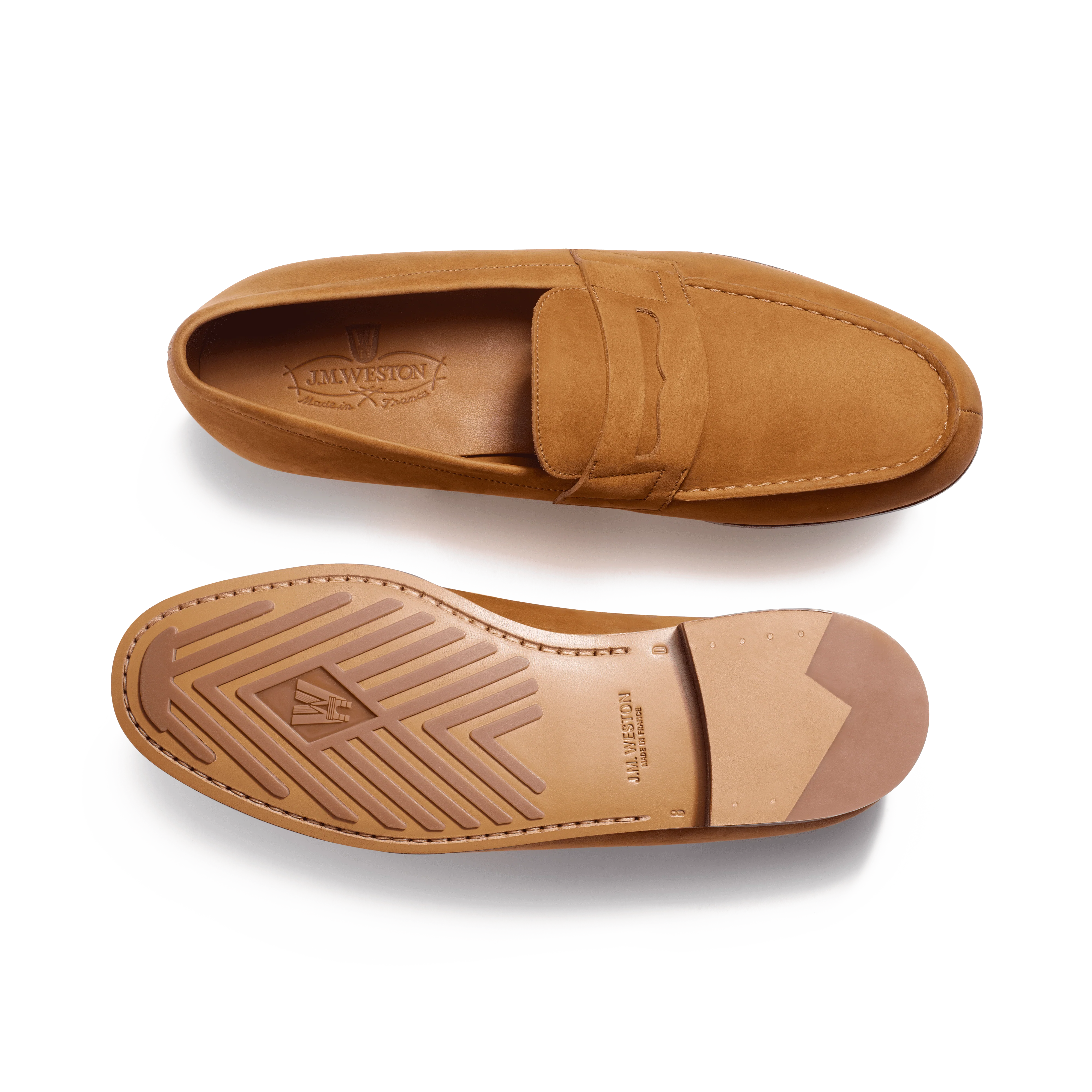Le Moc' Weston [homme nubuck marron camel] - Image 4