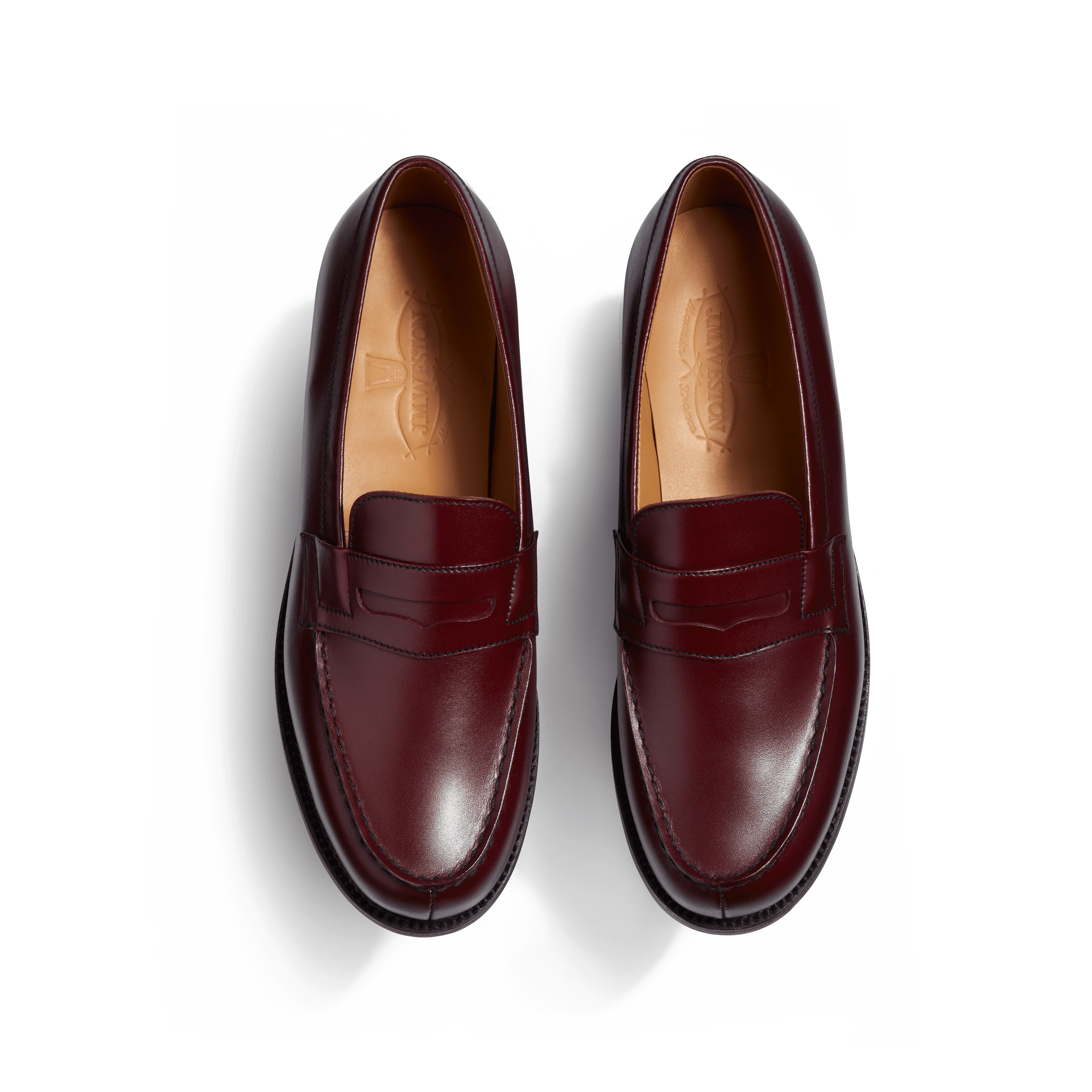 Mocassin 180 [femme cuir lisse bordeaux toucan] - Image 3
