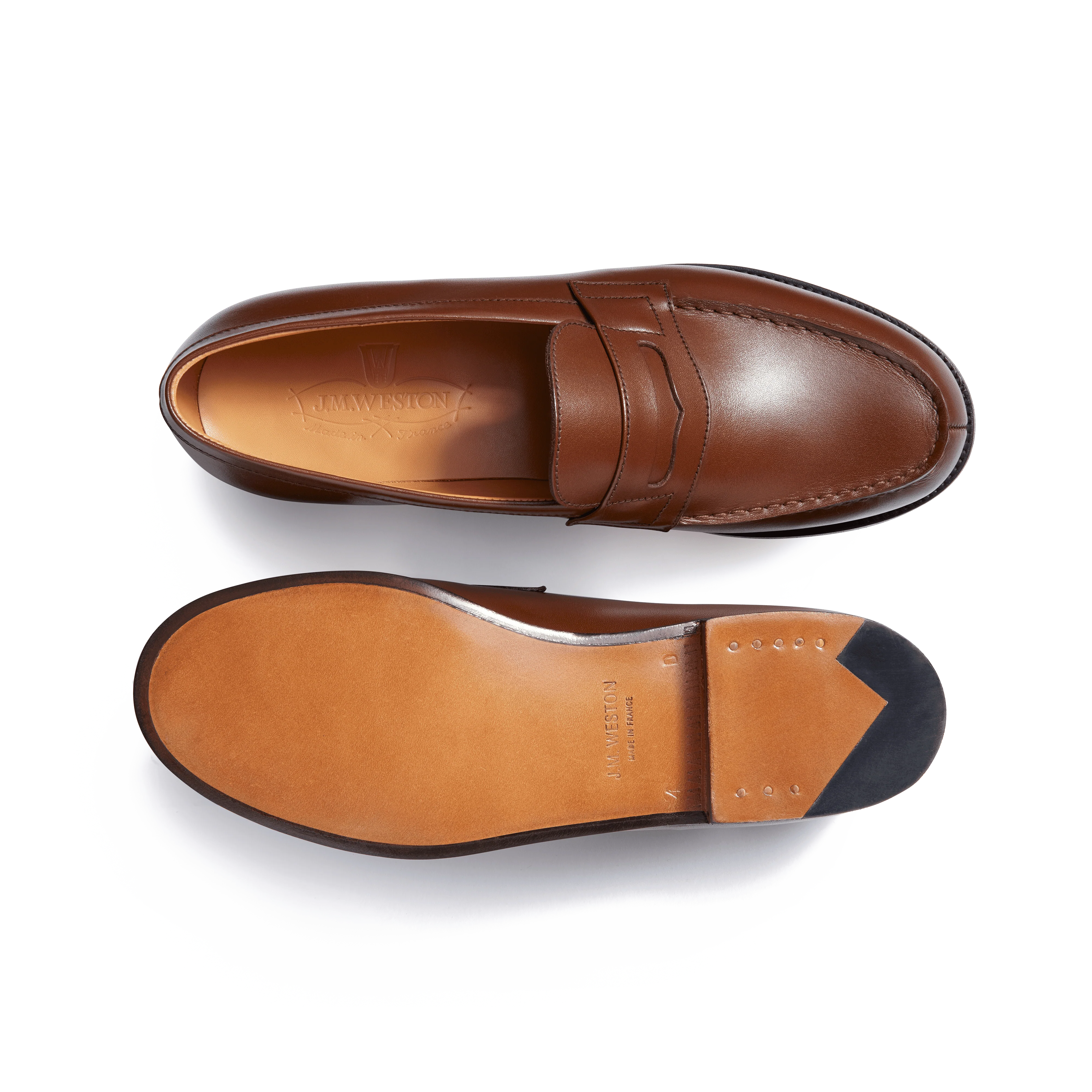 Mocassin 180 [femme cuir lisse marron bergeronnette] - Image 4