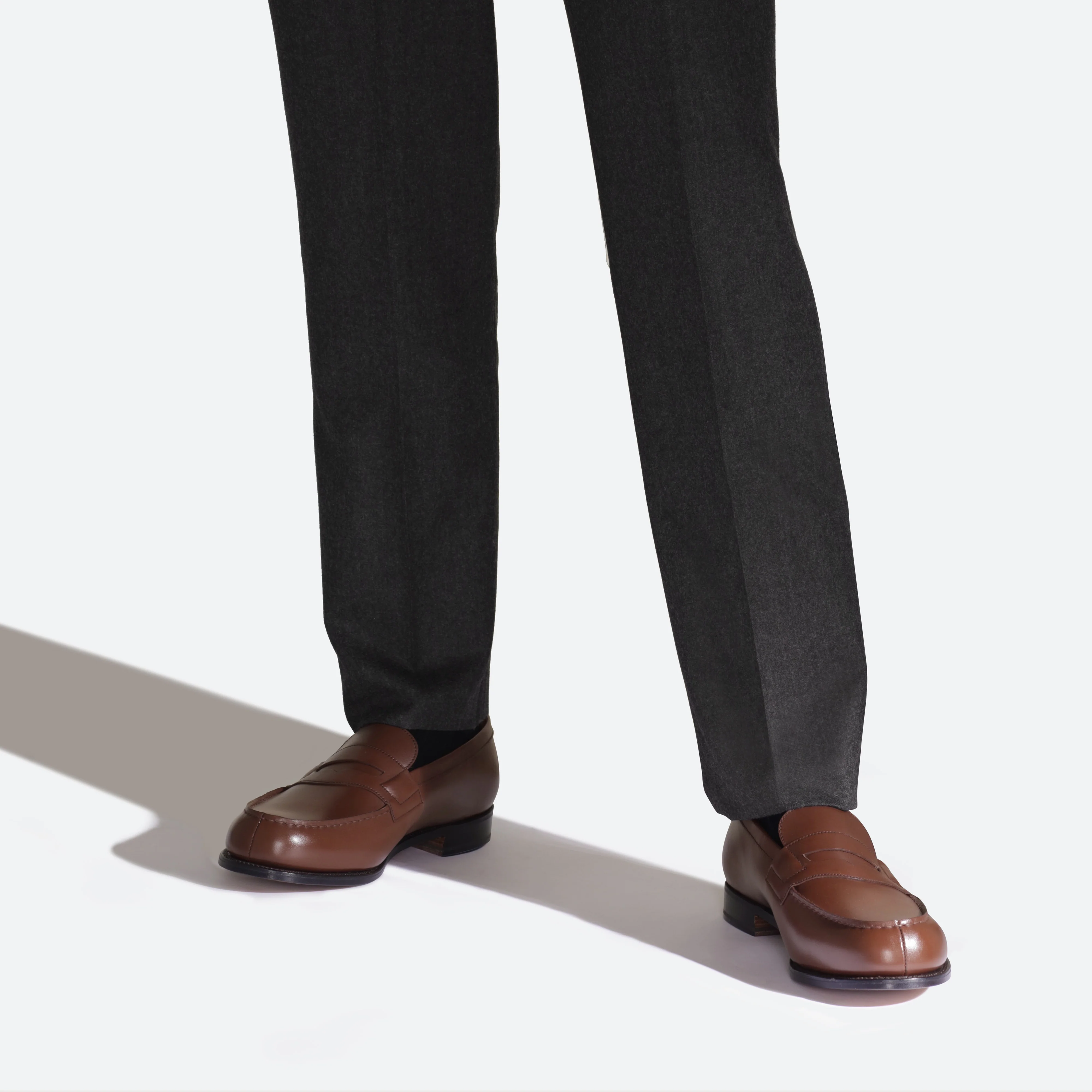 Mocassin 180 [homme cuir lisse marron bergeronnette] - Image 5