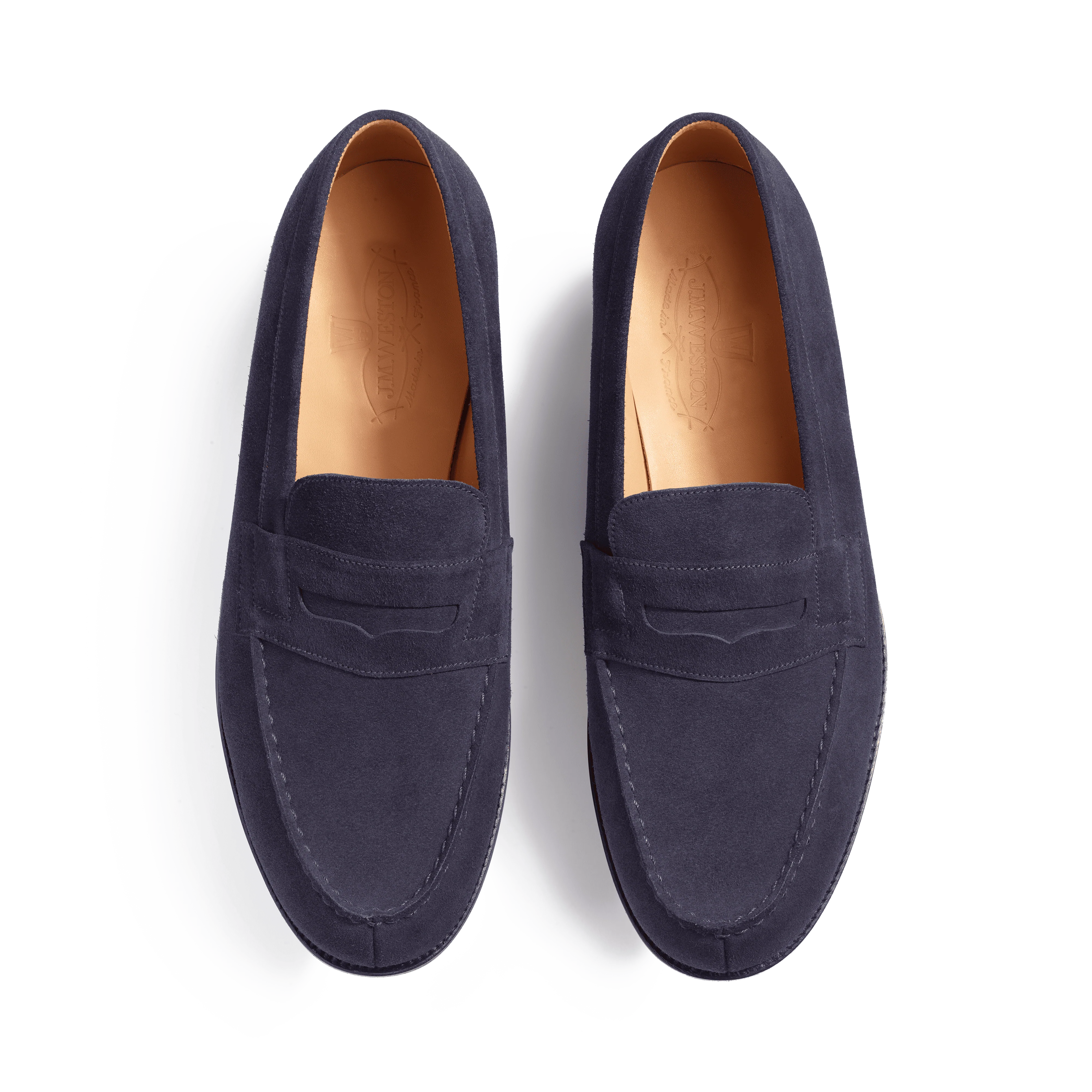 Mocassin 180 [homme velours bleu marine essentiel] - Image 3