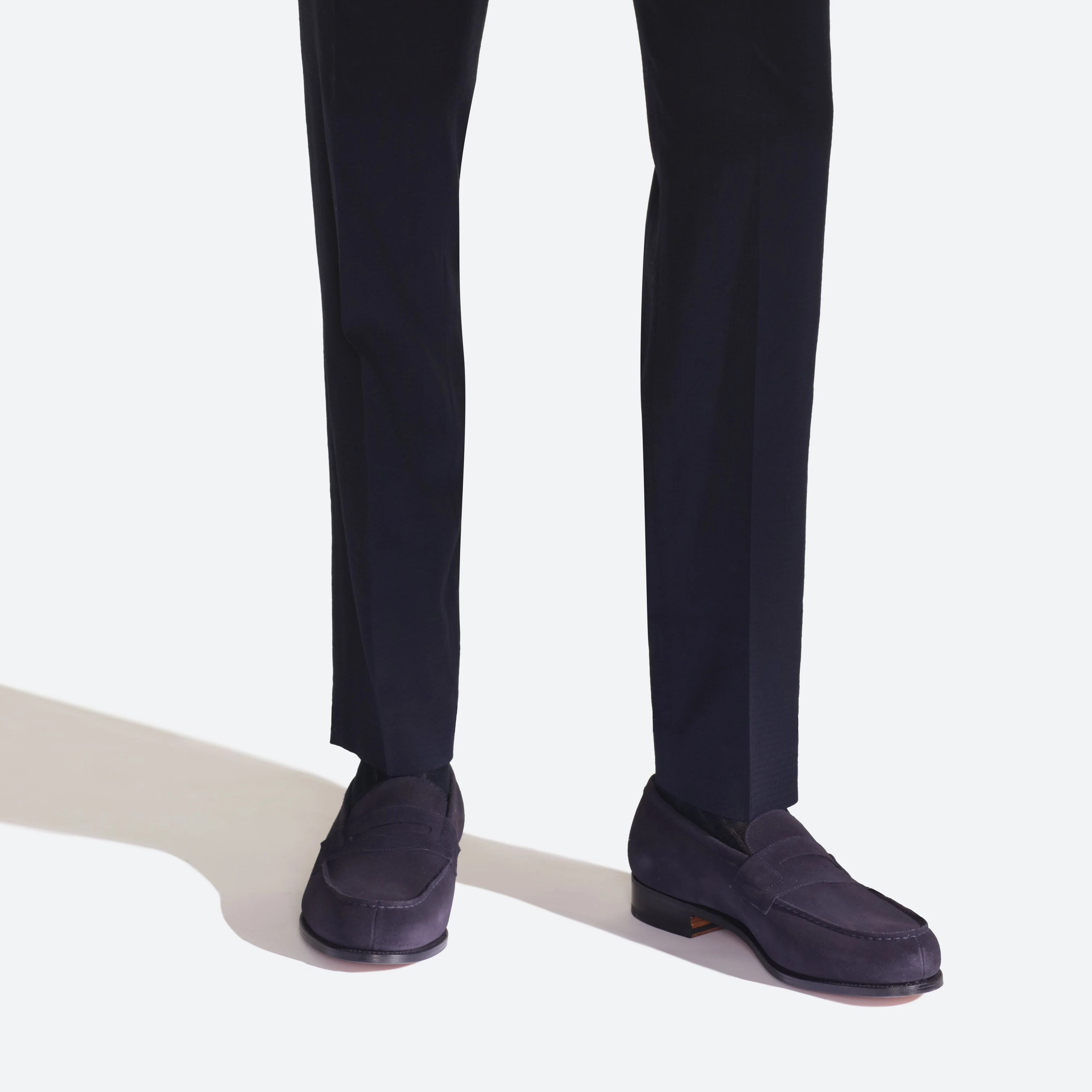 Mocassin 180 [homme velours bleu marine essentiel] - Image 5