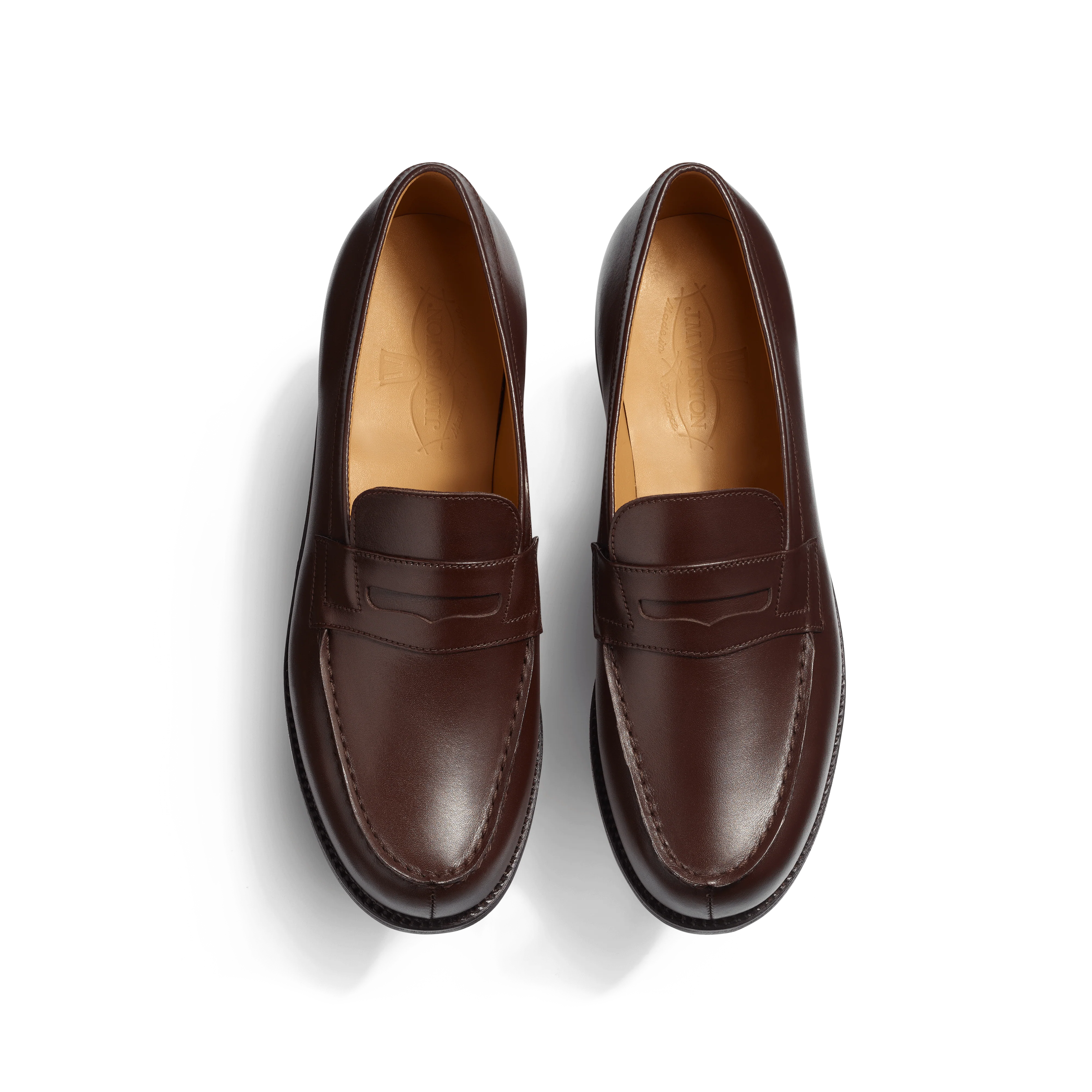 Mocassin 180 [femme cuir  veau box marron mélèze] - Image 3