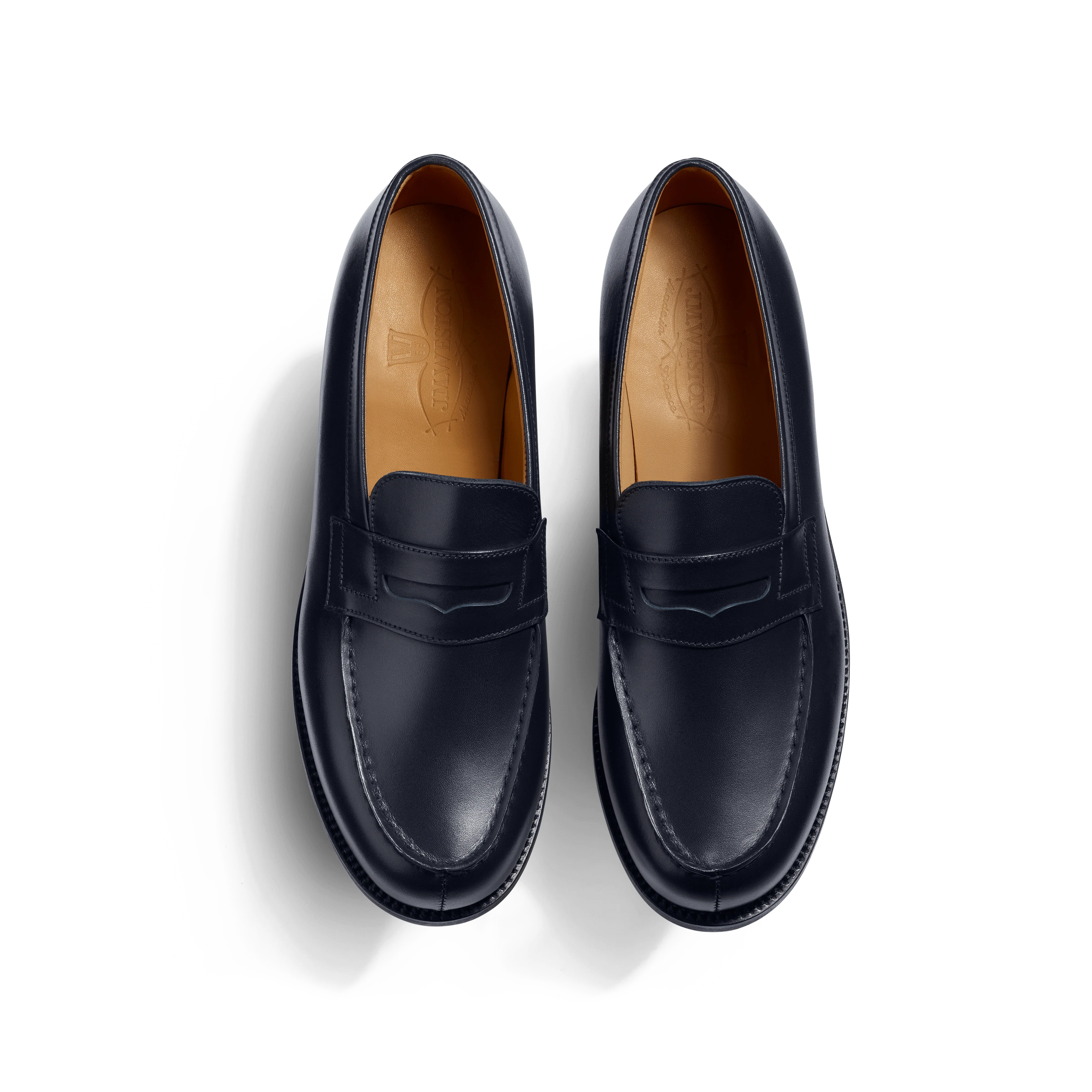 Mocassin 180 [femme cuir veau box bleu initial] - Image 3