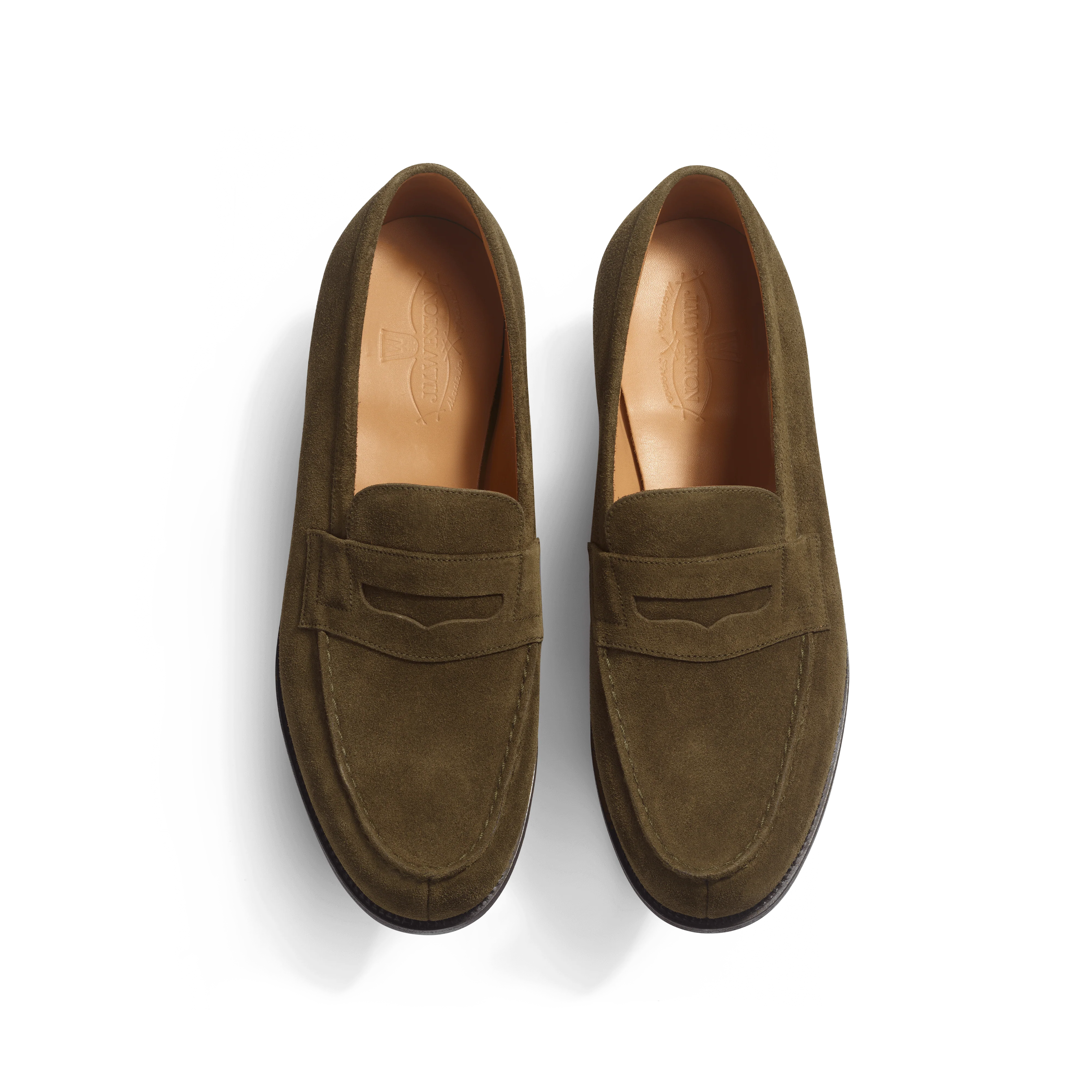 Mocassin 180 [homme cuir veau velours kaki] - Image 3