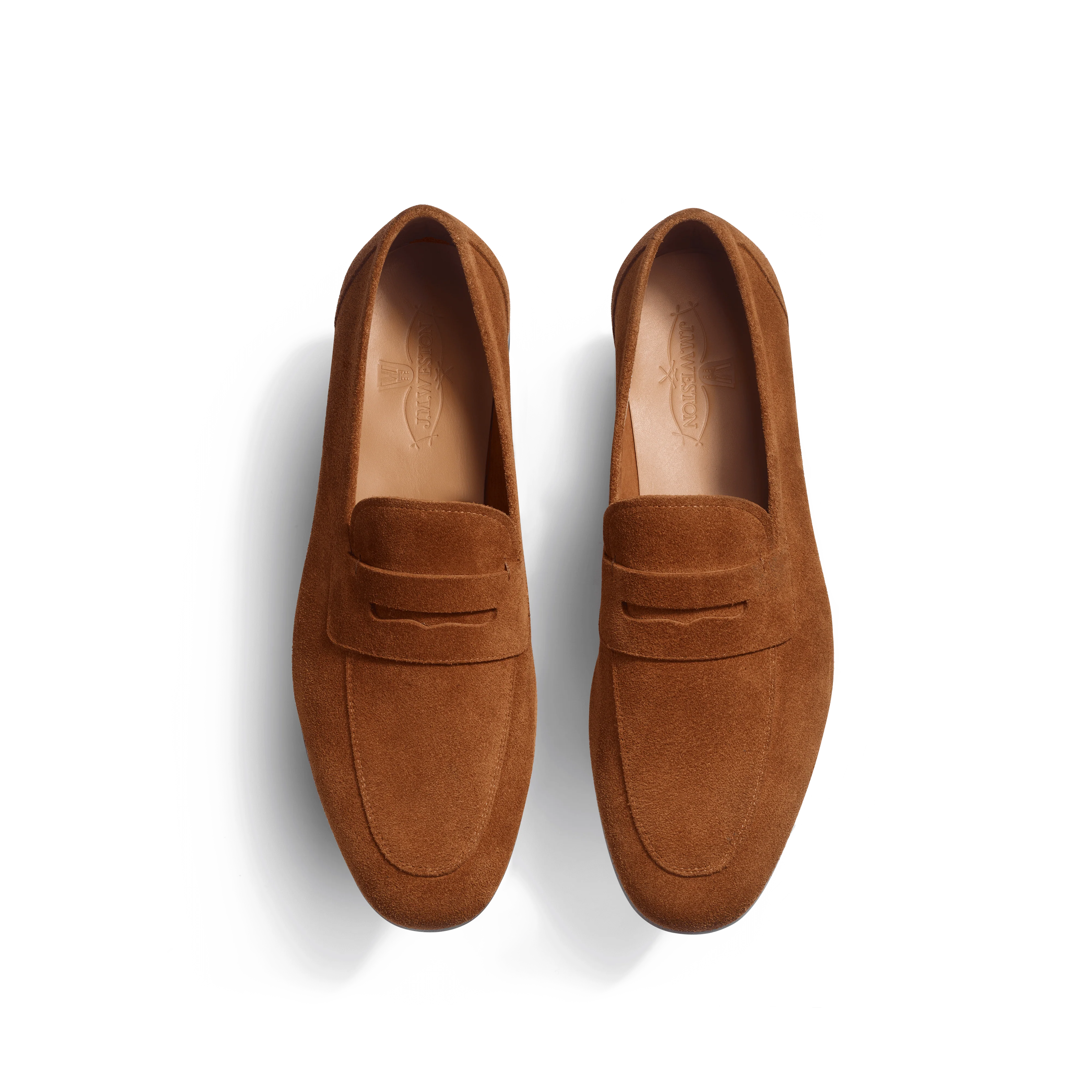 Mocassin Woogie [homme cuir veau velours beachnut] - Image 3