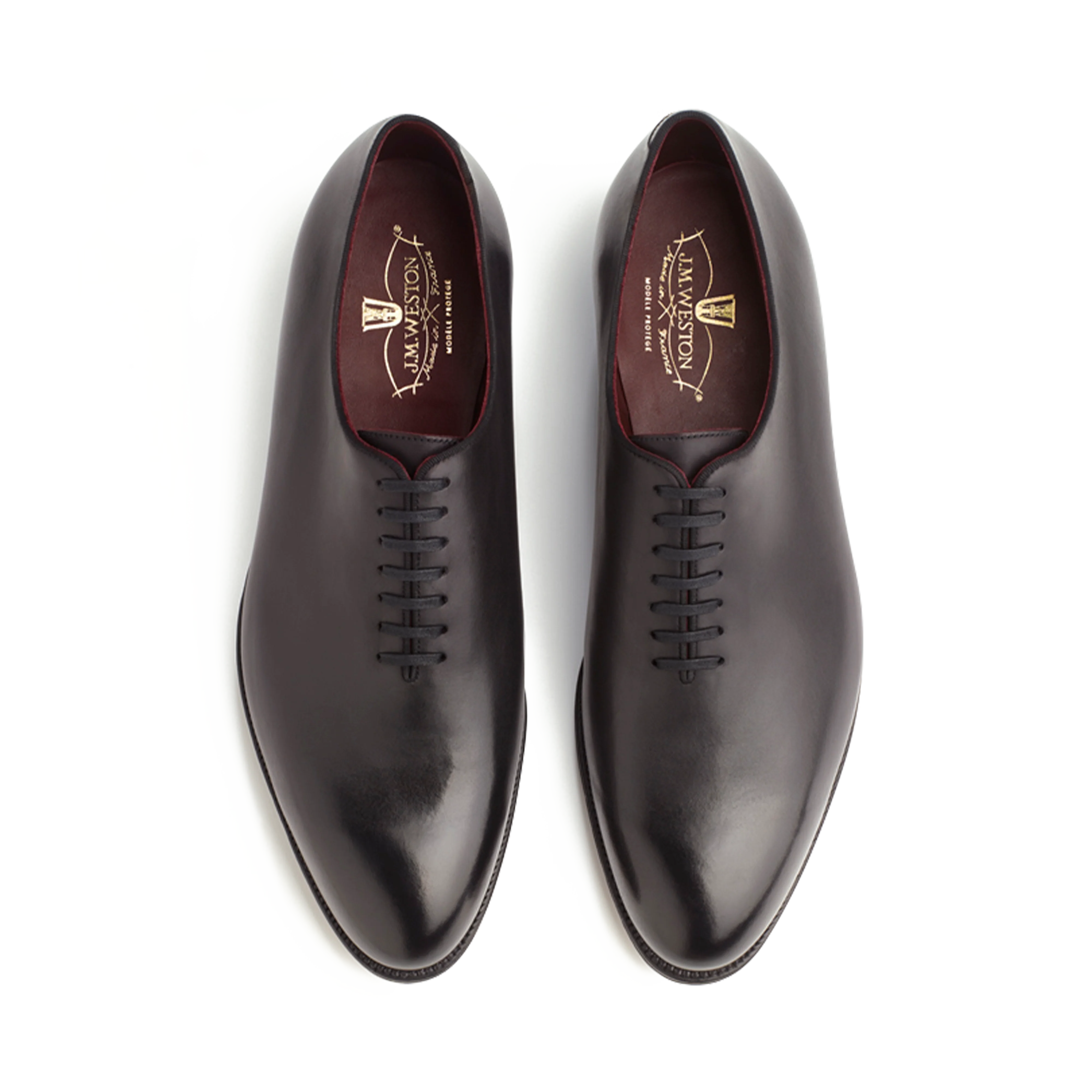 Richelieu empeigne unie Ultra [Homme cuir lisse noir] - Image 3